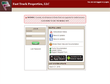 Tablet Screenshot of fasttrack.brokerbrain.net